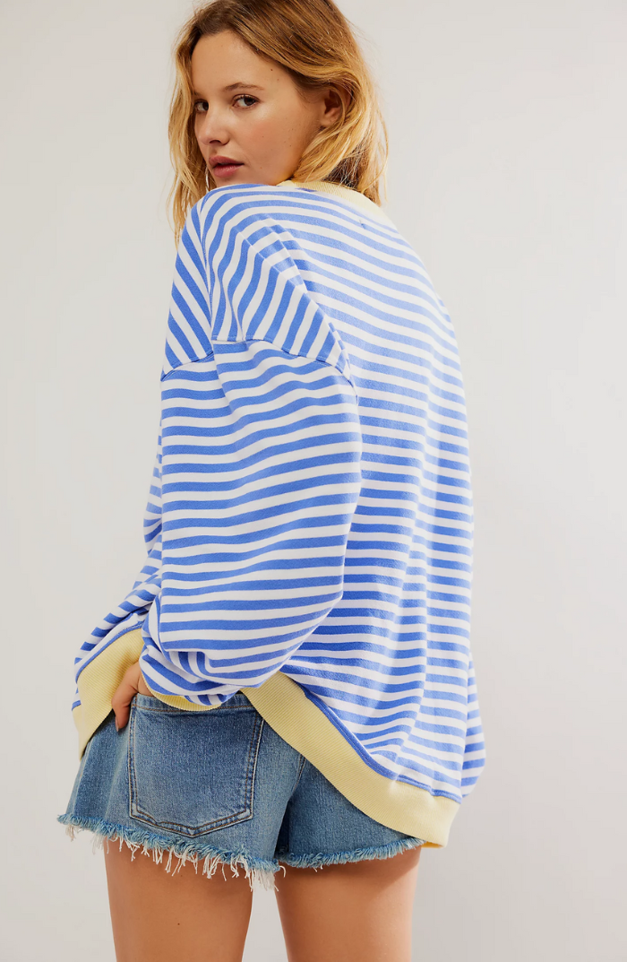 Ashley | Playful Striped Sweater