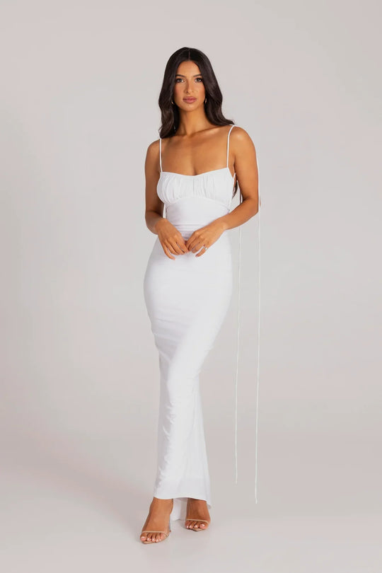 Alindra - Backless Maxi Dress