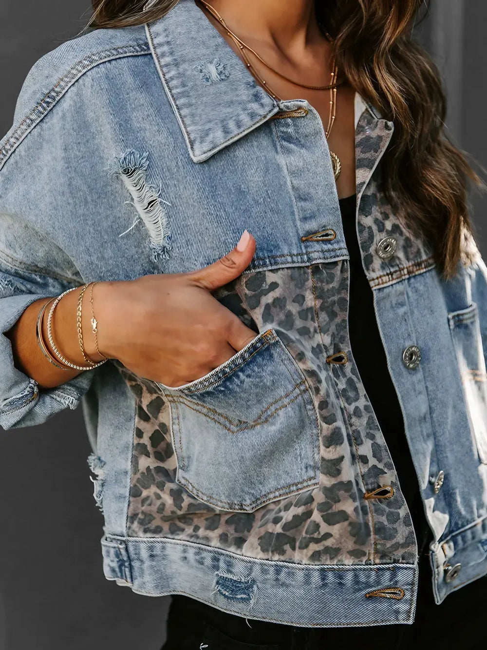 Margot | Stylish Leopard Jacket