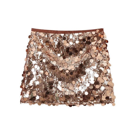 Zafira - Chic Sequins Skirt