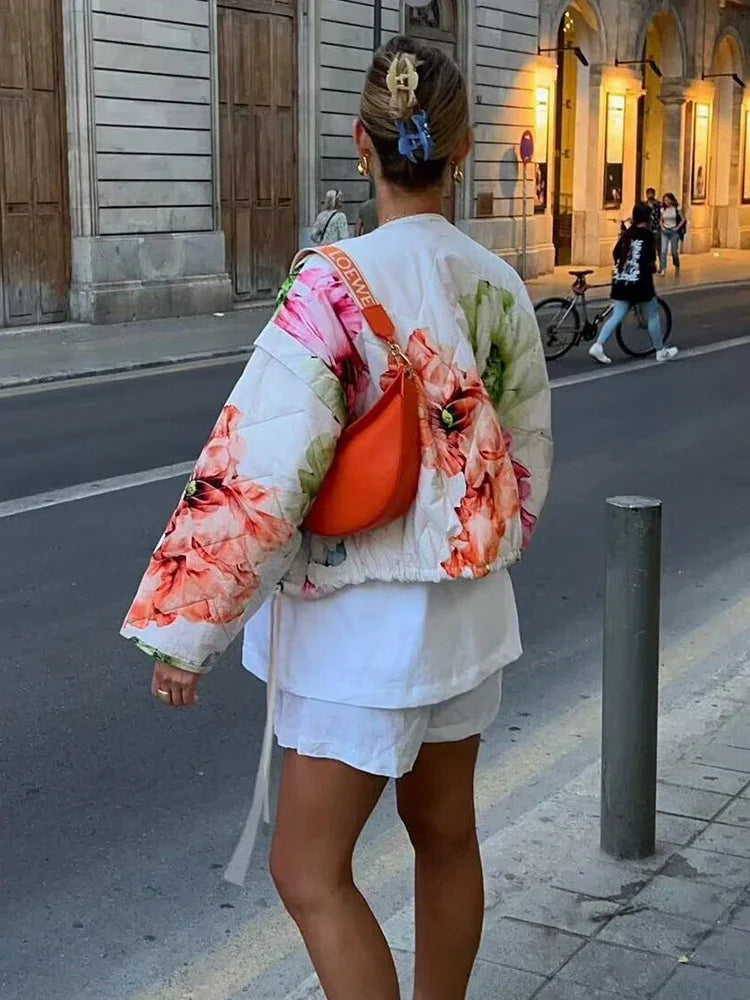 Cora | Chic Floral Jacket