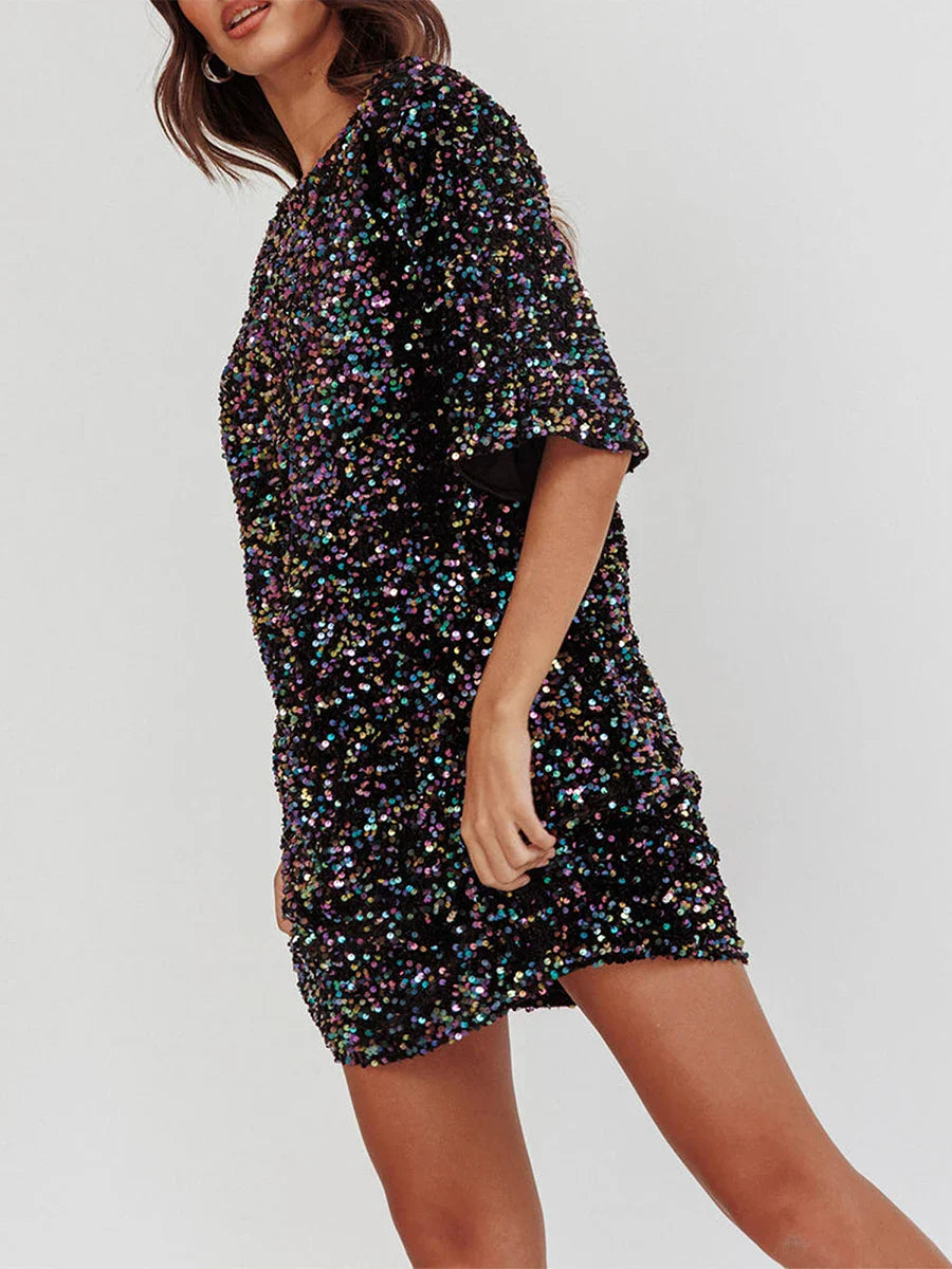 Adley | Sparkly Sequin Dress