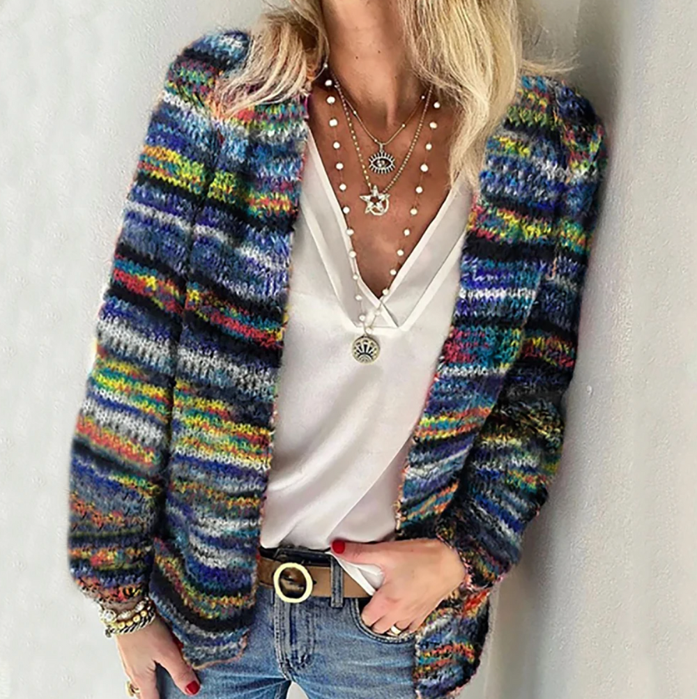 Wilma | Colorful Knit Cardigan