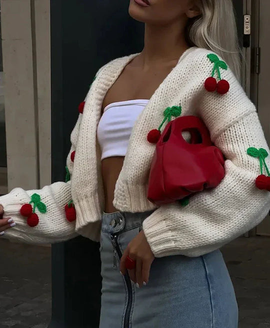 Ruby - Cute Cherry Cardigan