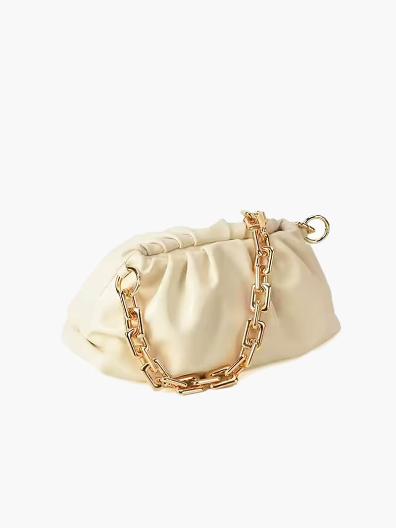 Maevira - Faux Leather Chained Pouch