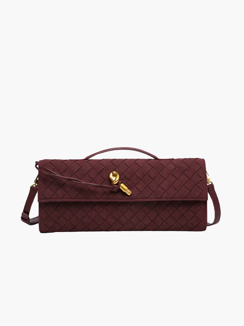 Vynessa - Tie-Knot Suede Bag