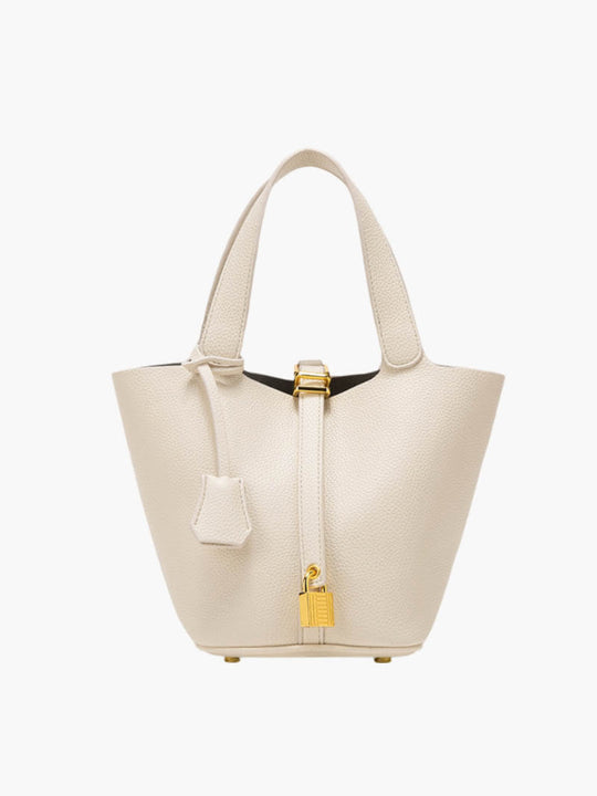 Solynne - Leather Bucket Bag