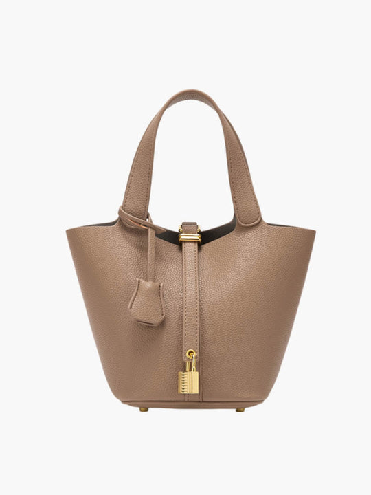 Solynne - Leather Bucket Bag