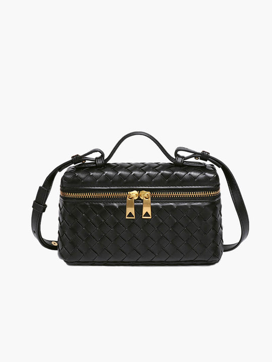 Myriven - Fancy Woven Leather Bag