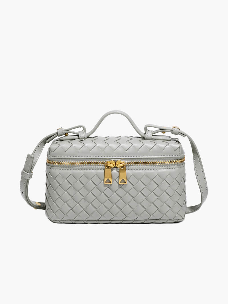 Myriven - Fancy Woven Leather Bag