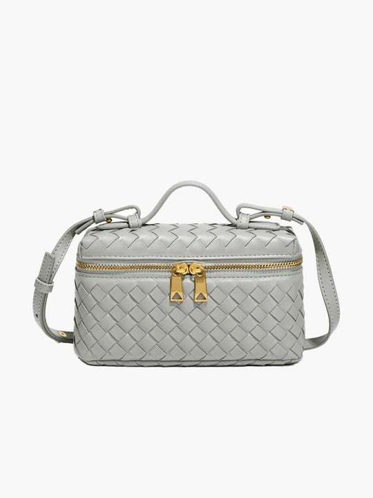 Myriven - Fancy Woven Leather Bag