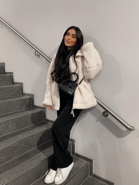 Zareen - Cozy Oversized Fleece Jacket