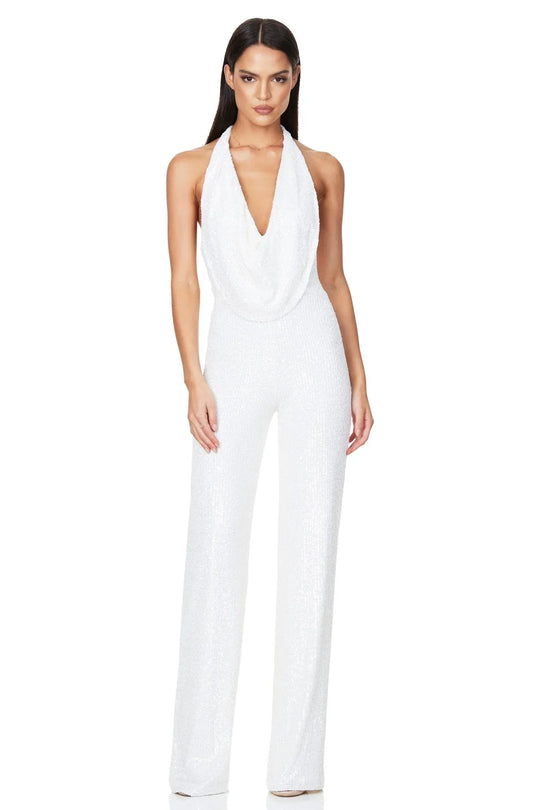 Maevira - Sparkle Shimmer Loose fit Jumpsuit