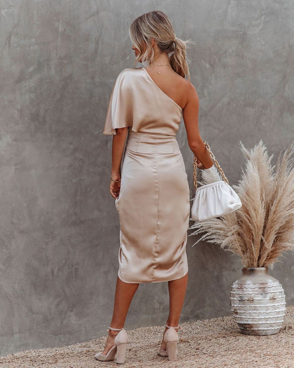 Karina | Sophisticated Satin Dress